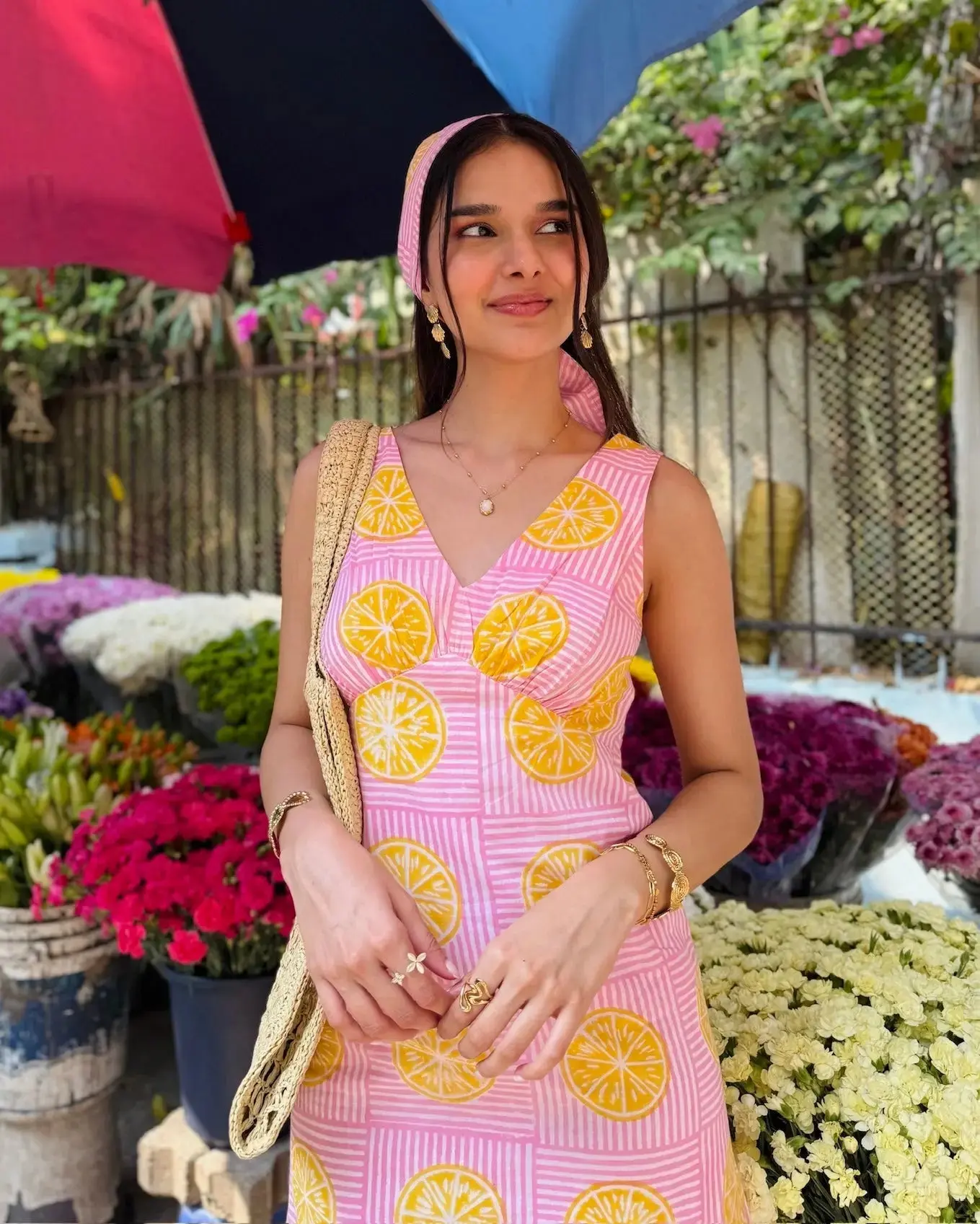 Amaraa summer printed tube dress